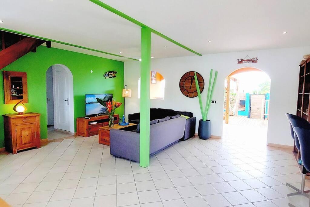 Villa Anolis, Sainte Luce, Piscine, Vue Mer, 4* Eksteriør billede