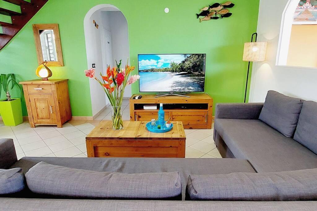 Villa Anolis, Sainte Luce, Piscine, Vue Mer, 4* Eksteriør billede