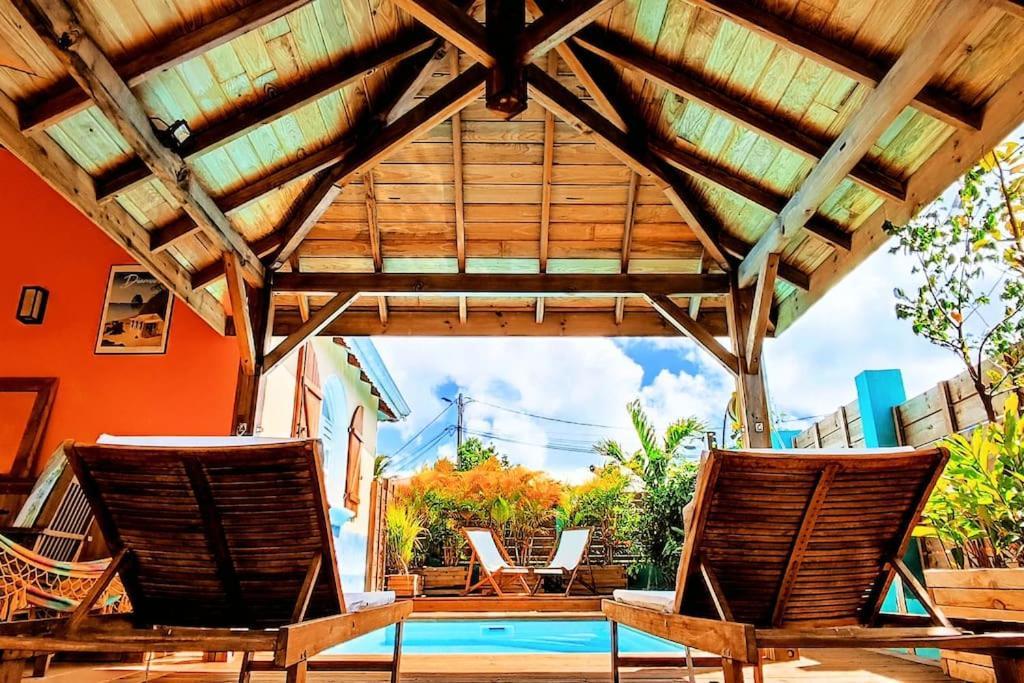 Villa Anolis, Sainte Luce, Piscine, Vue Mer, 4* Eksteriør billede